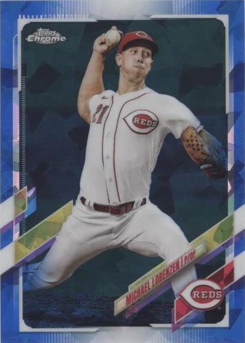 2021 Topps Chrome Sapphire Edition - Michael Lorenzen #82