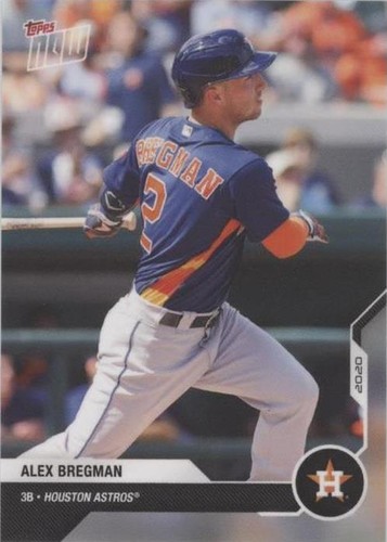 2020 Topps Now Road to Opening Day - Alex Bregman #OD-156