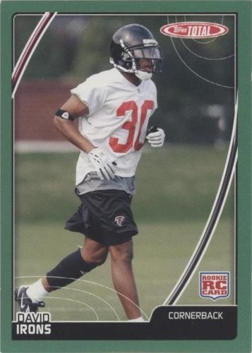 2007 Topps Total David Irons #539