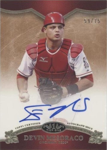 2012 Topps Tier One - Devin Mesoraco #OR-DM