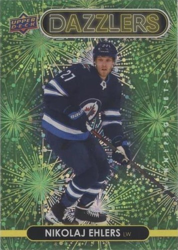 Nikolaj Ehlers 2024-25 UD Series 1 Dazzlers #DZ-41 Winnipeg