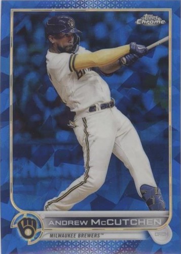2022 Topps Chrome Update Series Sapphire Edition - Andrew McCutchen #US251