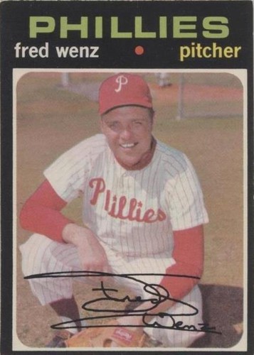 1971 O-Pee-Chee - Fred Wenz #92