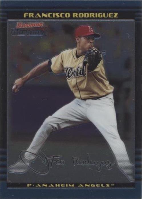 2002 年 Bowman Chrome 选秀和前景 - Francisco Rodriguez #BDP148