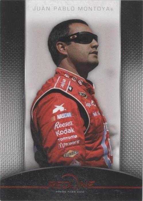 2012 Press Pass Redline - Juan Pablo Montoya #30