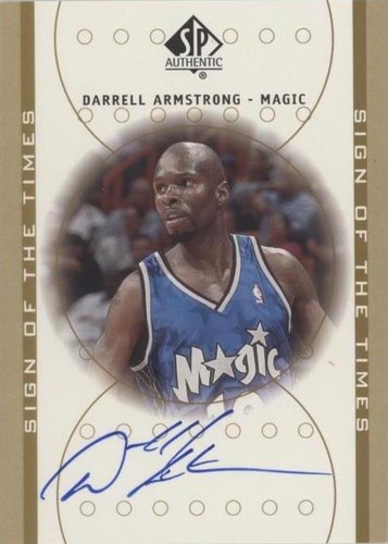 2000-01 SP Authentic - Darrell Armstrong #AR