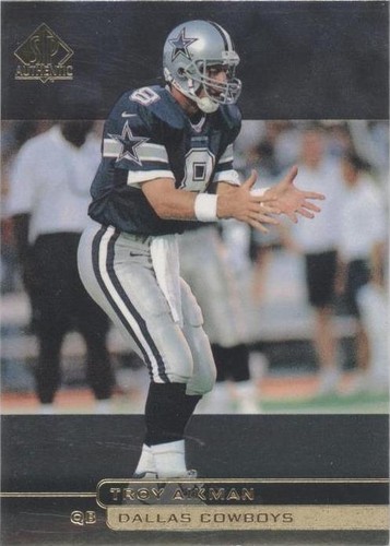 1998 SP Authentic Troy Aikman #62