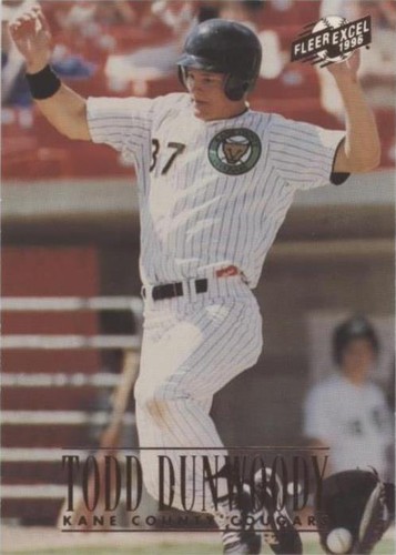 1996 Fleer Excel - Todd Dunwoody #161