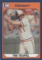 1990 Collegiate Collection Clemson Tigers - Tim Teufel #23