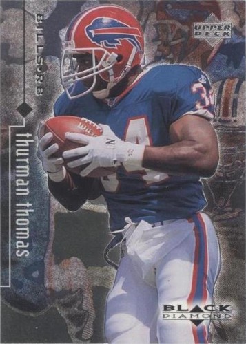 1998 Upper Deck Black Diamond Rookie Edition Thurman Thomas #12