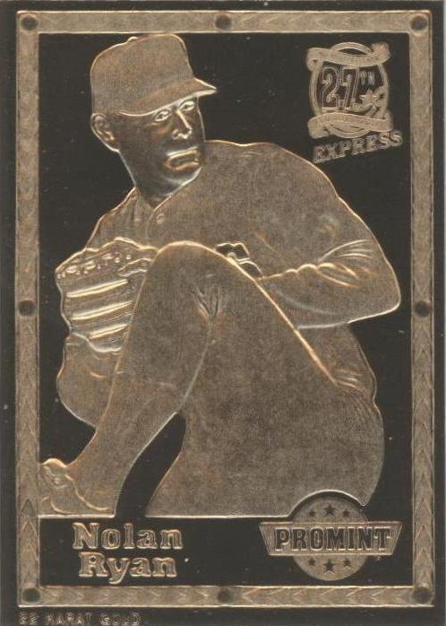 1992-98 ProMint 22K Gold - Nolan Ryan #3