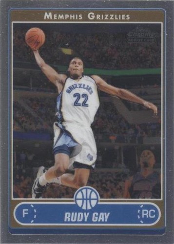 2006-07 Topps Chrome - Rudy Gay #184