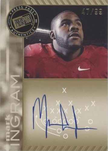 2011 Press Pass Mark Ingram #PPS-MI