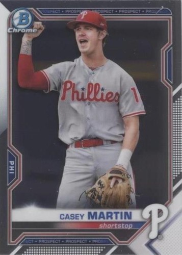 2021 Bowman - Casey Martin #BCP-92