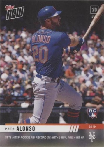 2019 Topps Now - Pete Alonso #541