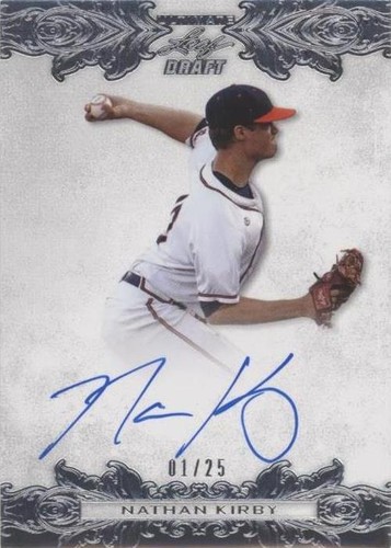 2015 Leaf Ultimate Draft - Nathan Kirby #BA-NK1