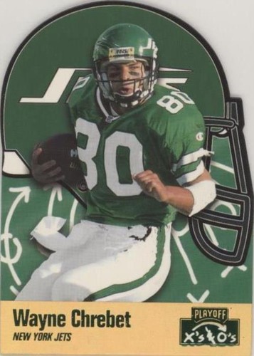 1996 Playoff Prime Wayne Chrebet #93