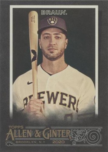 2020 Topps Allen & Ginter's X - Ryan Braun #211