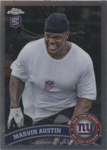 2011 Topps Chrome Marvin Austin #171