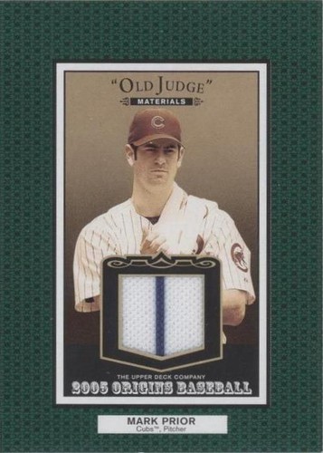 2005 Upper Deck Origins - Mark Prior #OJ-MP
