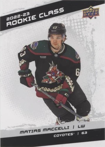 2022-23 Upper Deck Series 2 - Matias Maccelli #RC-29
