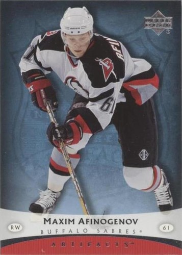 2005-06 Upper Deck Artifacts - Maxim Afinogenov #13
