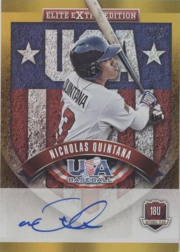 2015 Panini Elite Extra Edition - Nick Quintana #5