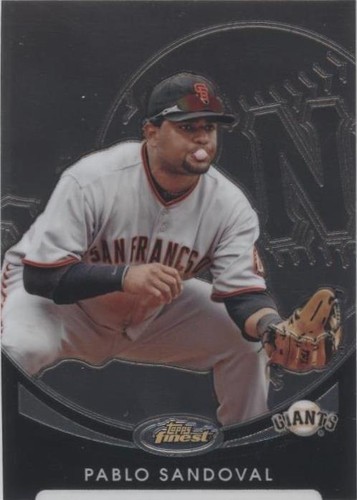 2010 Topps Finest - Pablo Sandoval #36