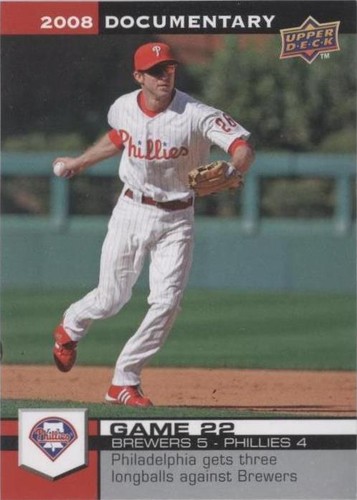 2008 Upper Deck Documentary - Chase Utley #802
