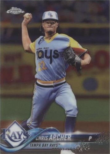 2018 Topps Chrome - Chris Archer #102