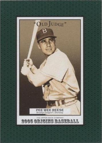 2005 Upper Deck Origins - Pee Wee Reese #103