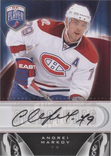 2009-10 Upper Deck Be a Player - Andrei Markov #S-AM