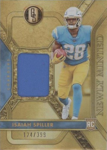 2022 Panini Gold Standard Isaiah Spiller #NMM-ISP