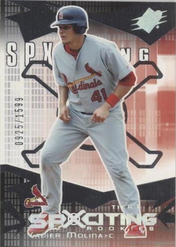 2004 leaf yadier Molina auto/499 RC Molina | eBay