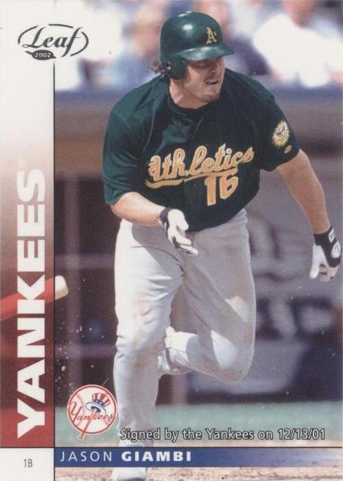 激安直営店 Jason - Leaf 2002 Giambi eBay | sale for #132 ジャケット・アウター