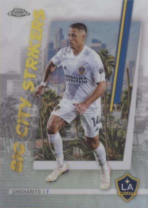 2021 Topps Chrome MLS Javier Hernandez #BCS-3