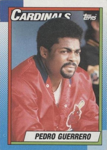 1990 Topps - Pedro Guerrero #610