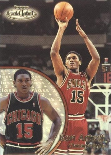 2000-01 Topps Gold Label - Metta World Peace #15