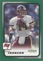 2001 Score Brad Johnson #212