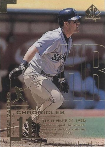 1999 SP Authentic - Edgar Martinez #HR18