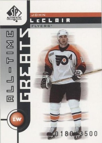 2001-02 SP Authentic - John LeClair #104