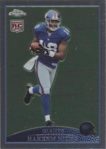 2009 Topps Chrome Hakeem Nicks #TC115