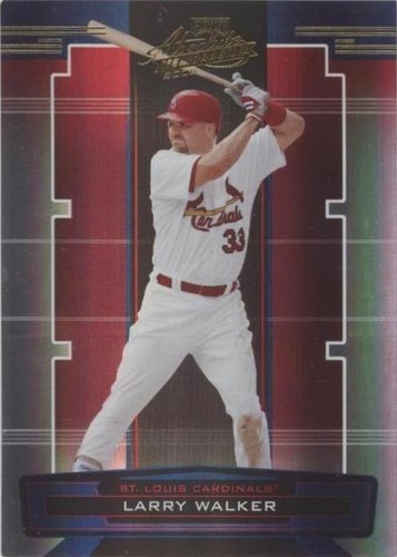 2005 Playoff Absolute Memorabilia - Larry Walker #76