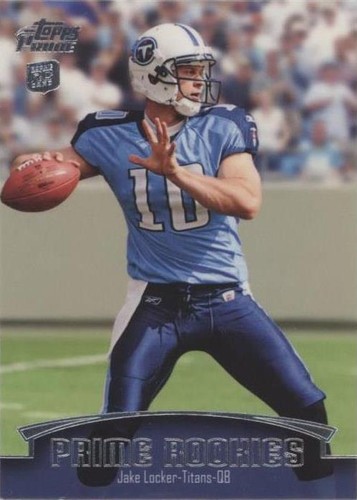 2011 Topps Prime Jake Locker #PR-JL