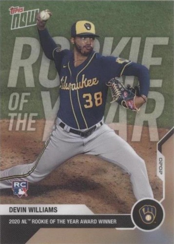 2020-21 Topps Now - Devin Williams #OS-29