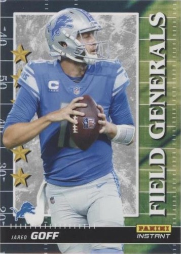 2021 Panini Instant NFL Jared Goff #FG11