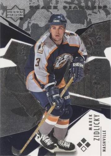 2003-04 Upper Deck Black Diamond - Marek Zidlicky #166