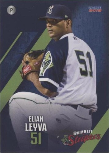 2018 Choice Gwinnett Stripers - Elian Leyva #17