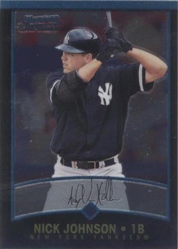 2001 Bowman Chrome - Nick Johnson #287