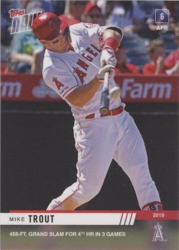 2019 Topps Now - Mike Trout #51